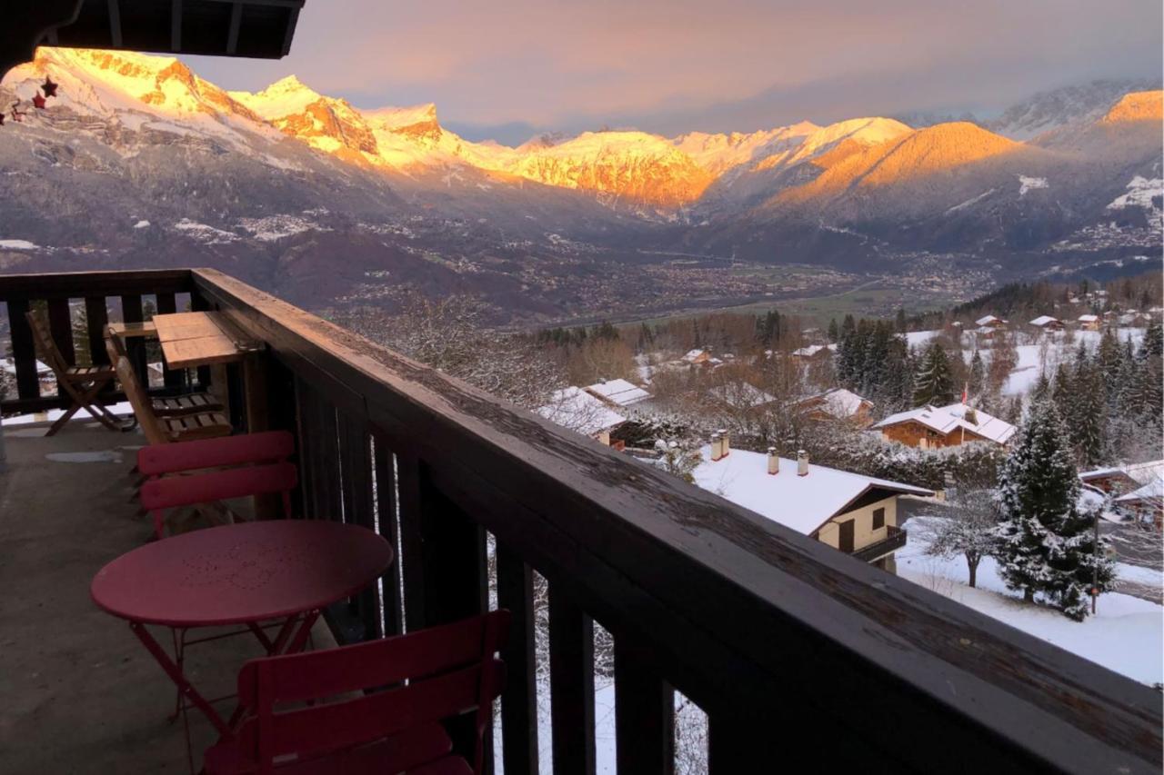 Appartamento Large Apt 80M Superb View Mont-Blanc 6P Combloux Esterno foto