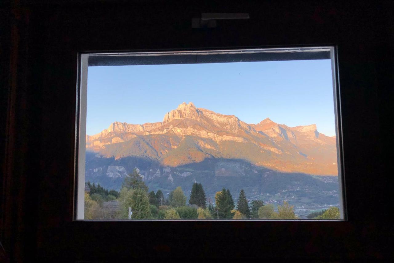 Appartamento Large Apt 80M Superb View Mont-Blanc 6P Combloux Esterno foto