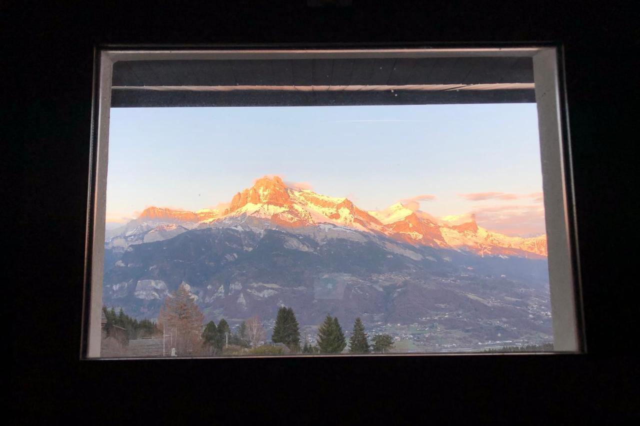 Appartamento Large Apt 80M Superb View Mont-Blanc 6P Combloux Esterno foto